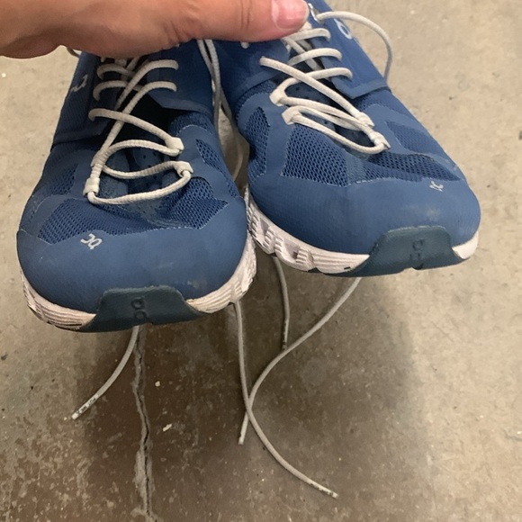 On Running on cloud Athletic Shoes in Blue and White - Picture 4 of 8